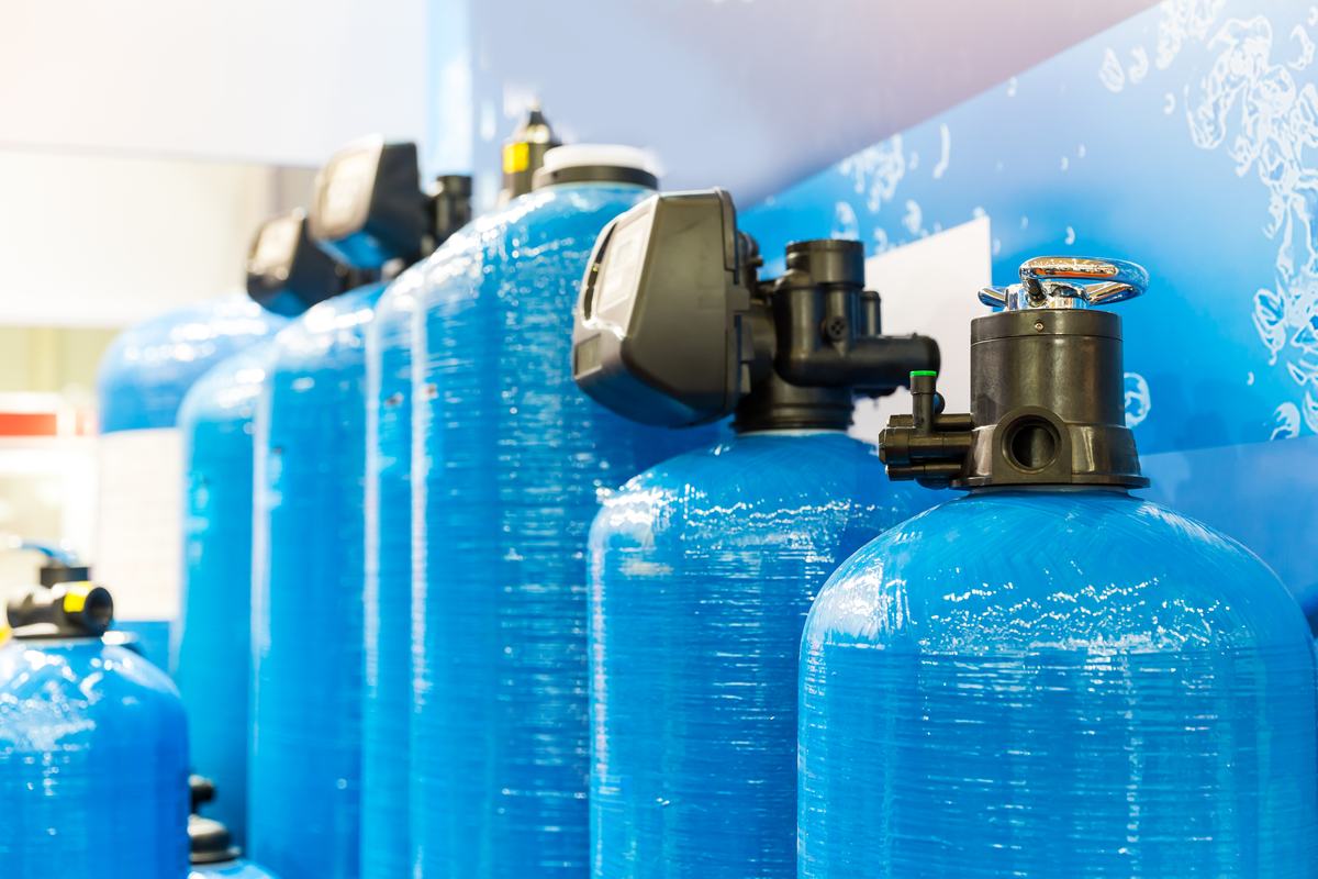 Filtros de una planta de tratamiento de agua potable